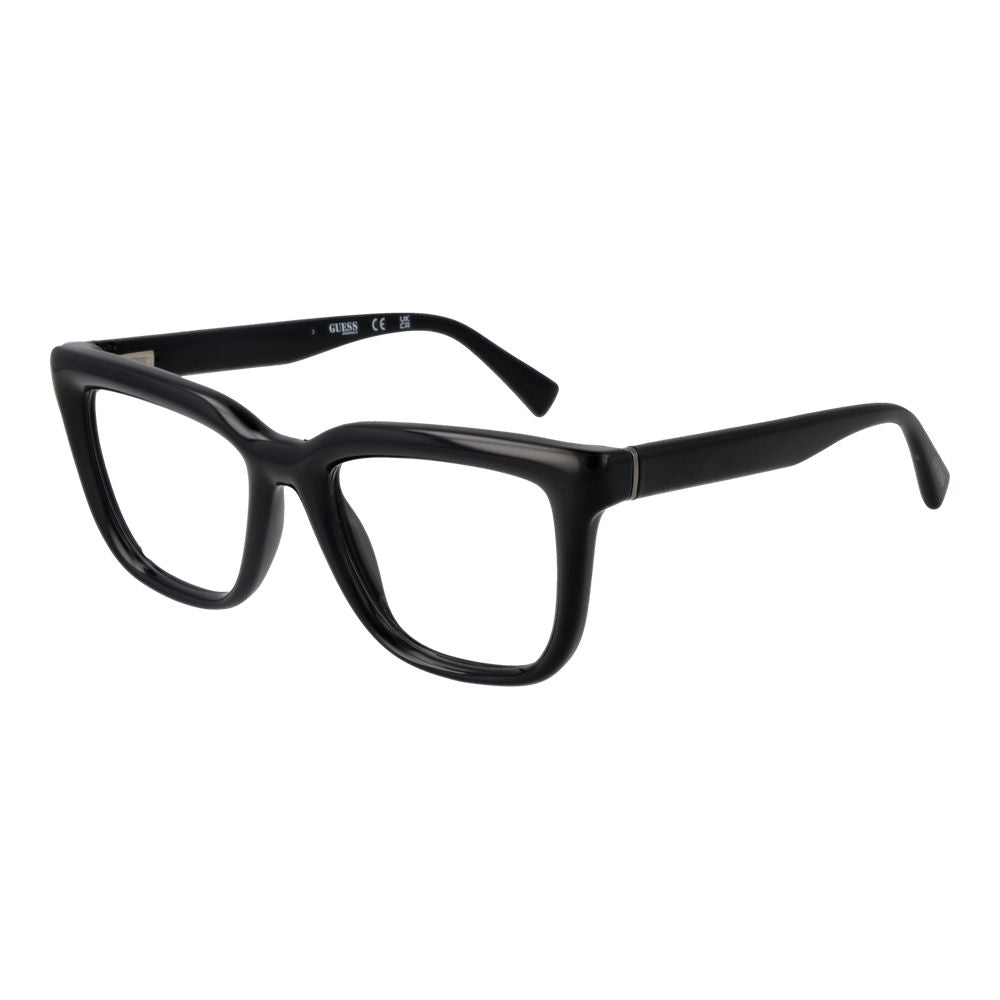 Black Unisex Glasses Frame Guess