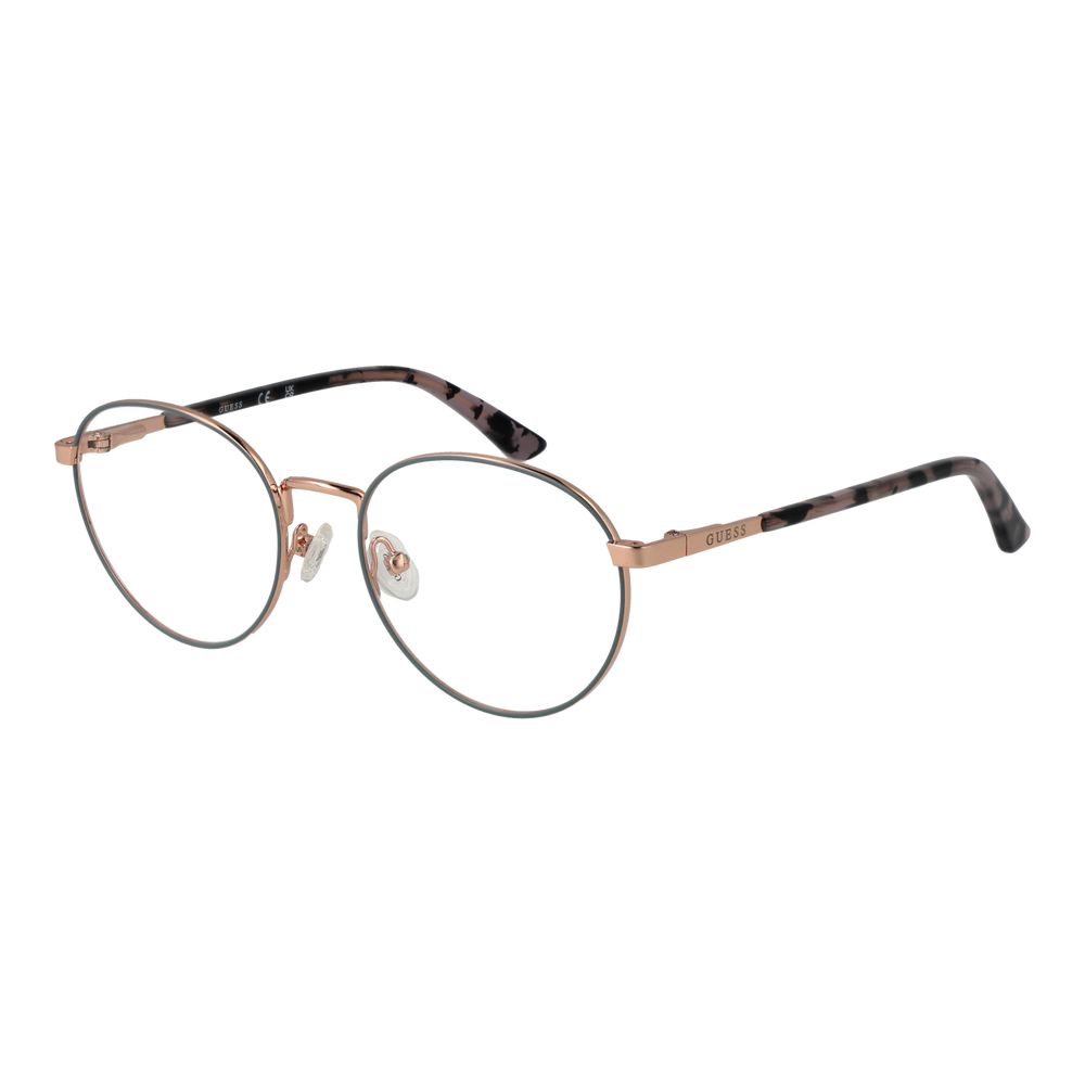 Rose Gold Unisex Glasses Frame Guess