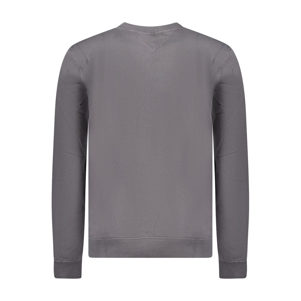 Gray Cotton Men Sweater Tommy Hilfiger