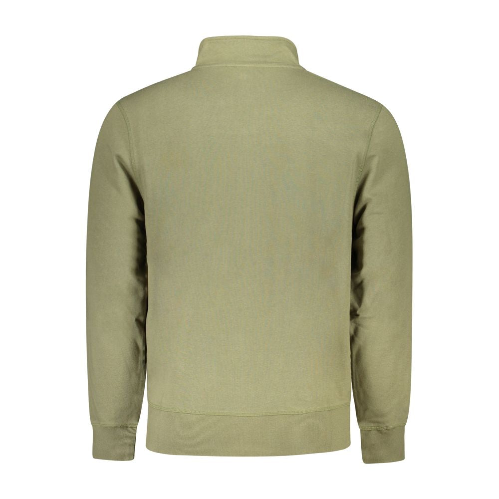 Green Cotton Men Sweater North Sails