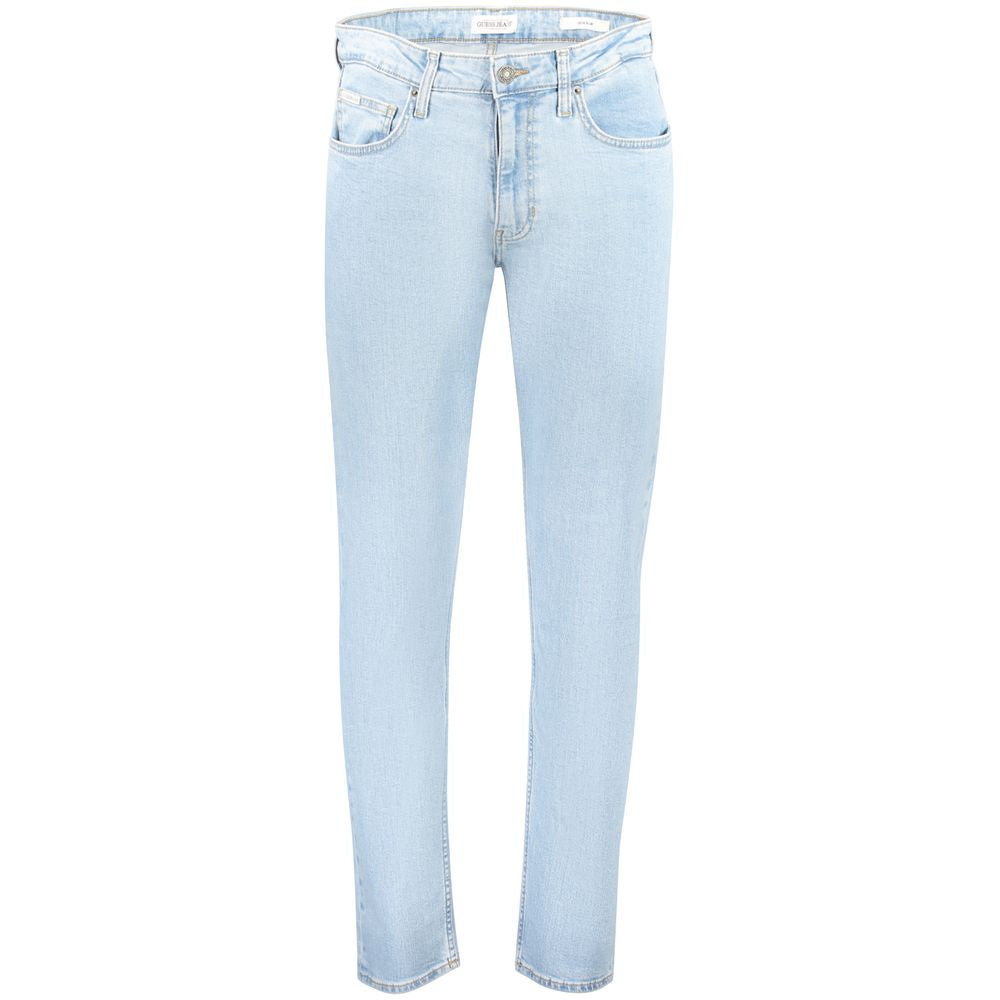 Blue Cotton Men Jeans Guess Jeans