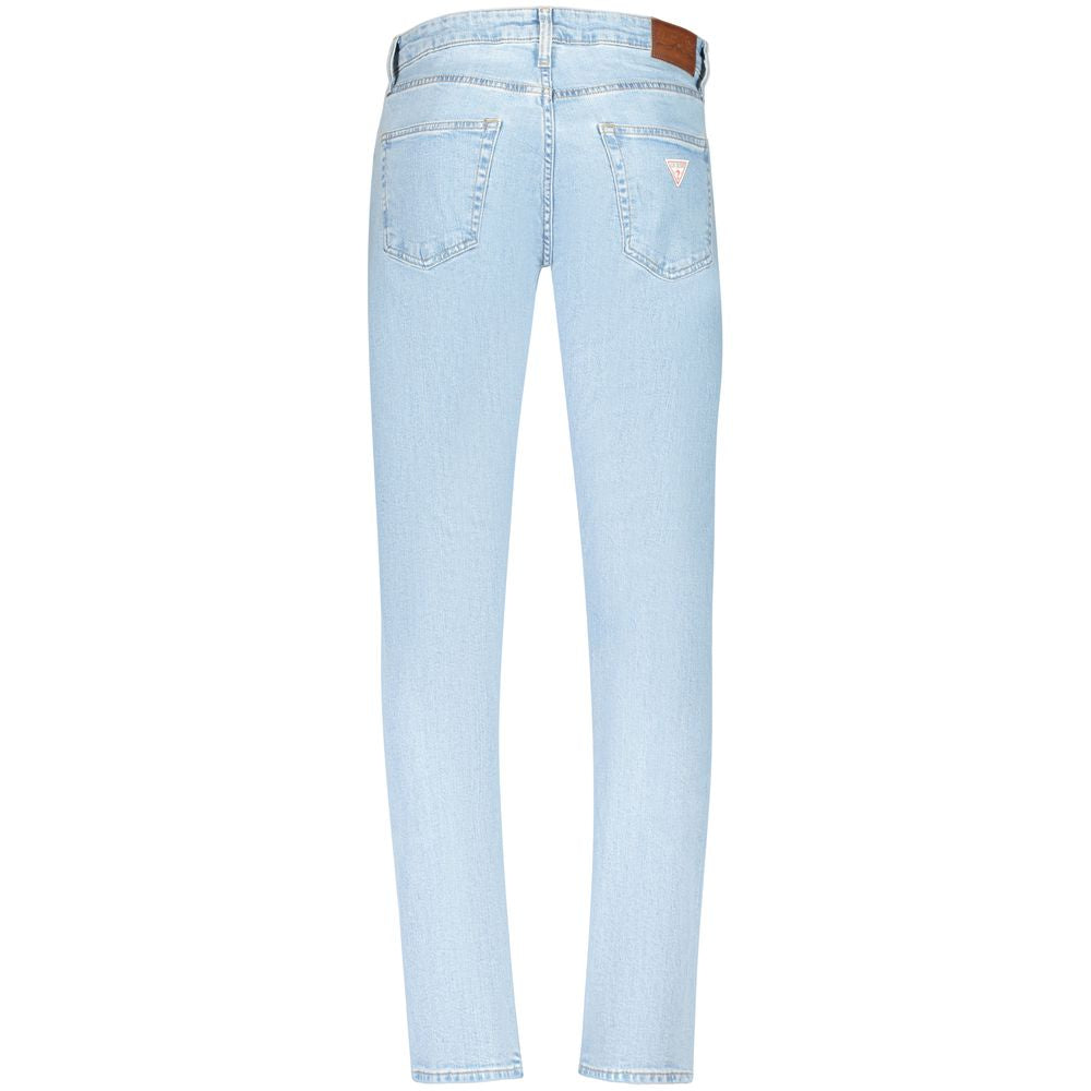 Blue Cotton Men Jeans Guess Jeans