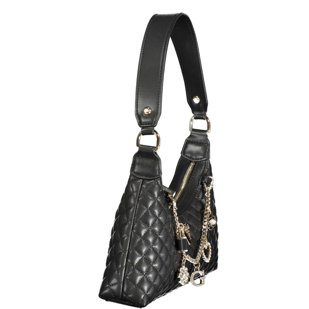 Black Polyethylene Women Handbag Guess Jeans