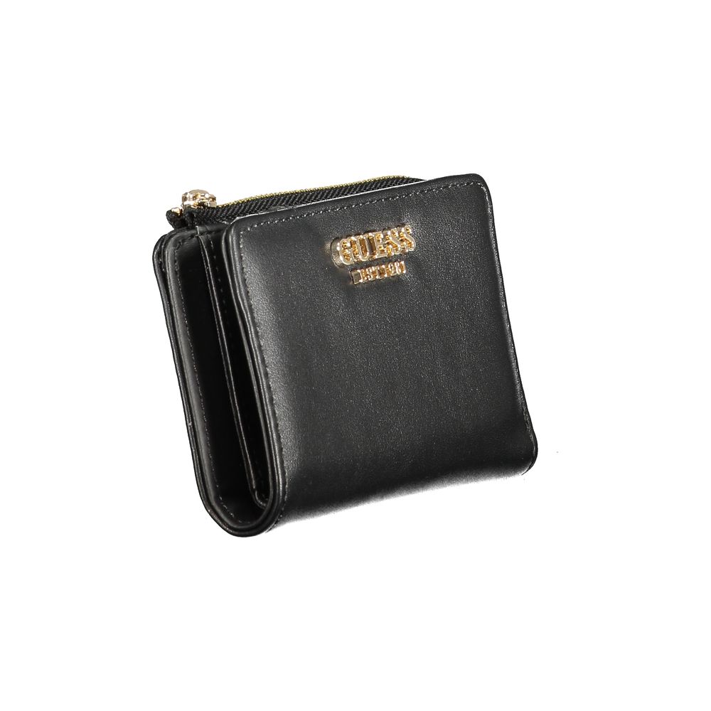 Black Polyethylene Women Wallet Guess Jeans