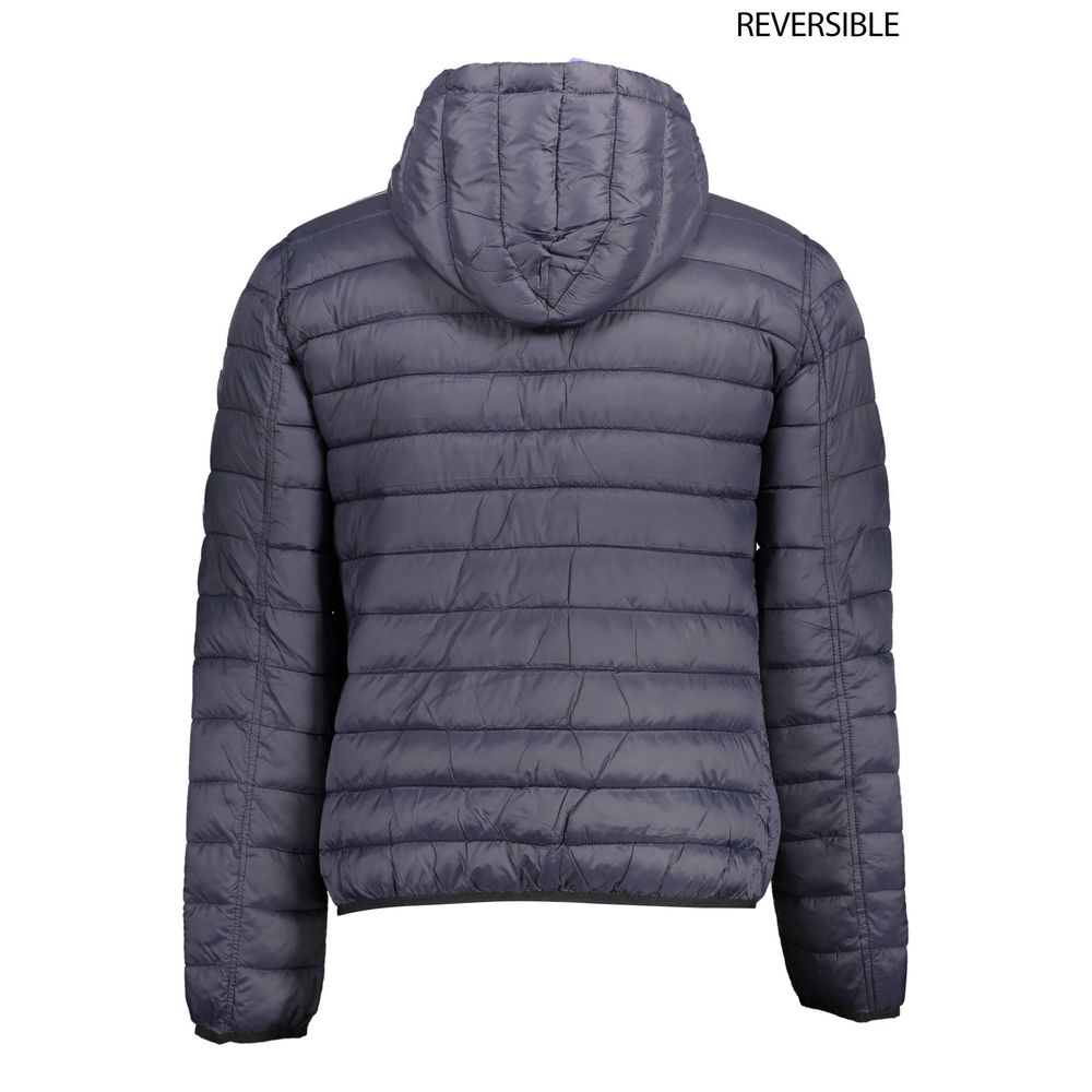 Blue Nylon Jackets & Coat U.S. POLO ASSN.