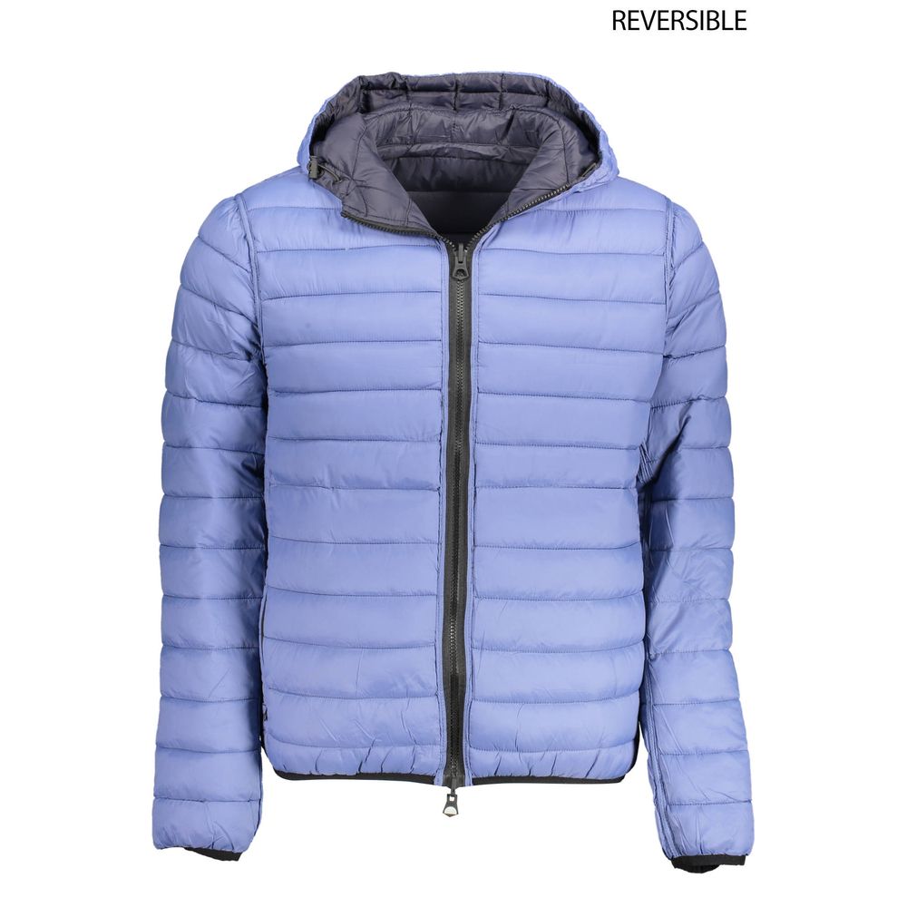 Blue Nylon Jackets & Coat U.S. POLO ASSN.