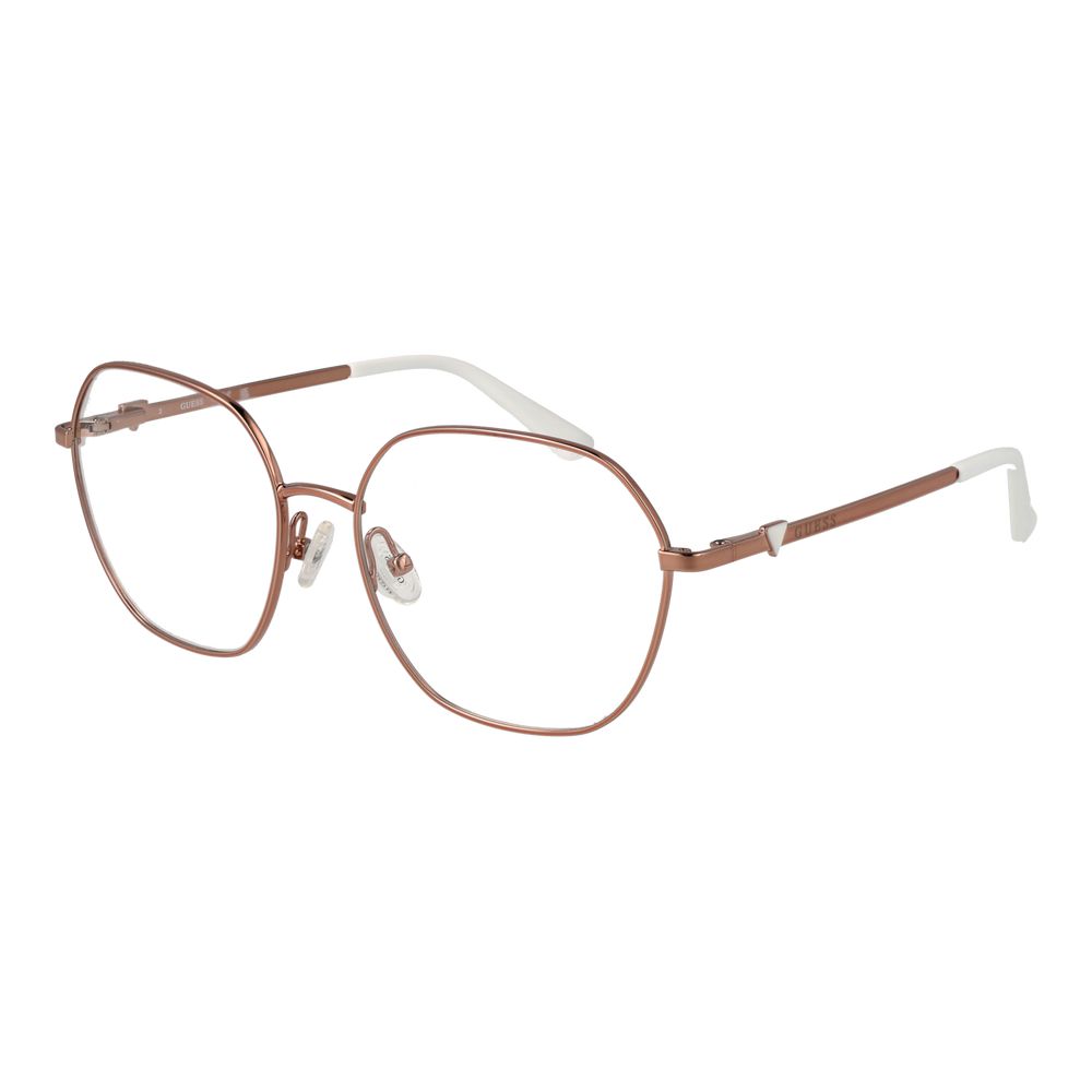 Rose Gold Women Glasses Frame Guess