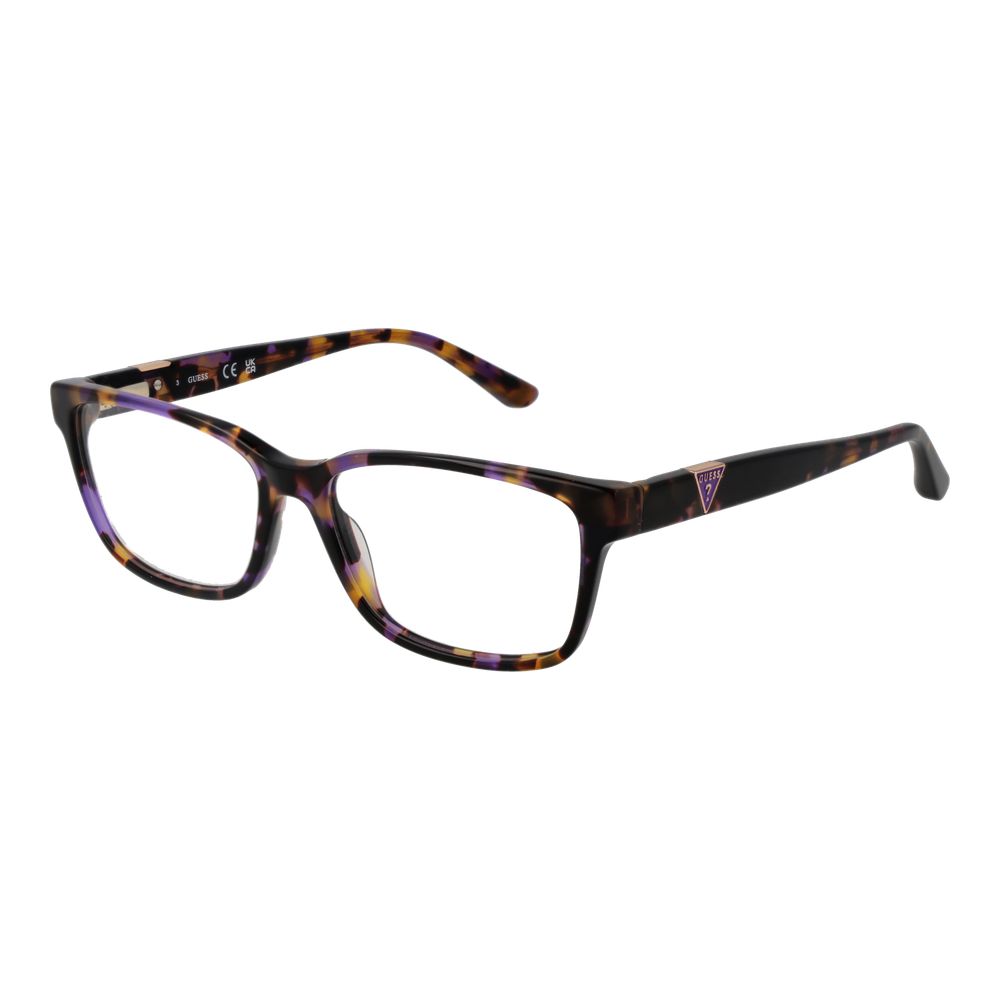 Purple Women Glasses Frame Guess