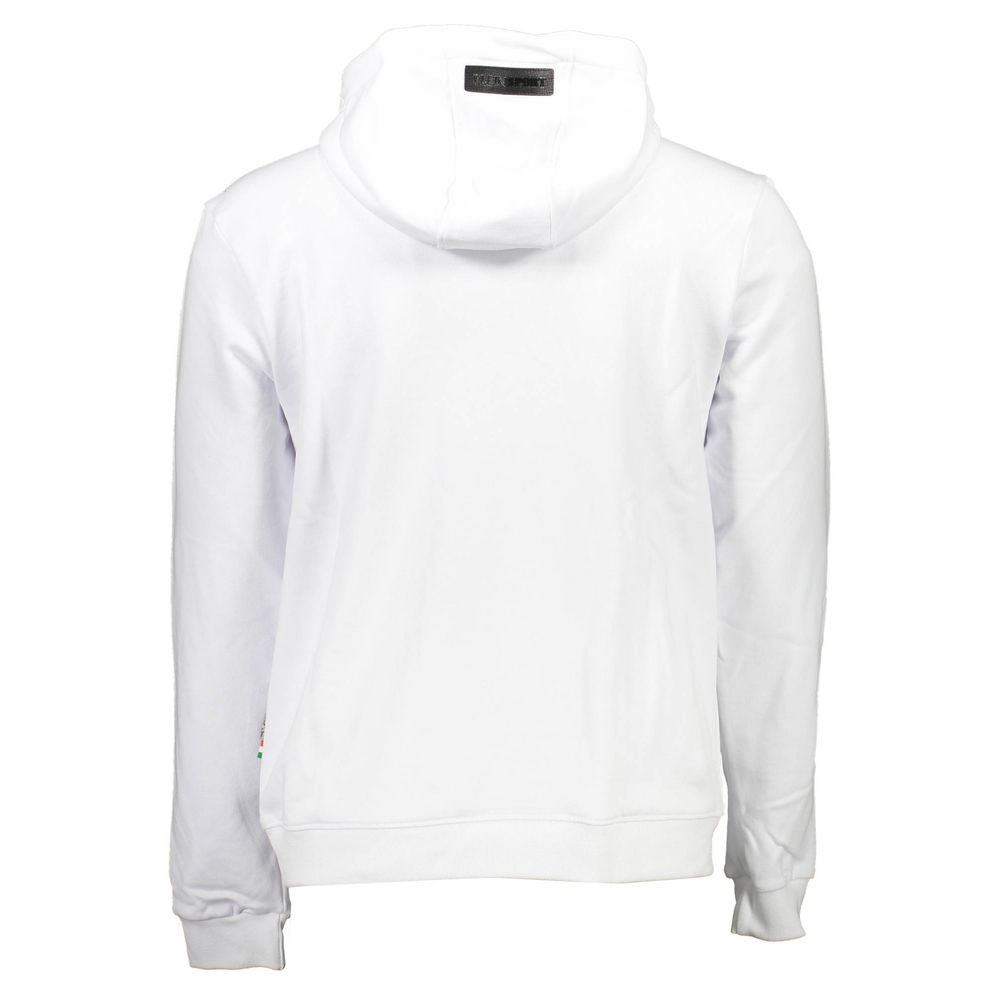 White Cotton Sweatshirt Plein Sport