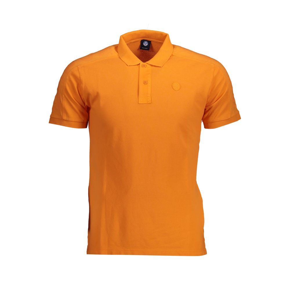 Orange Cotton Polo Shirt North Sails