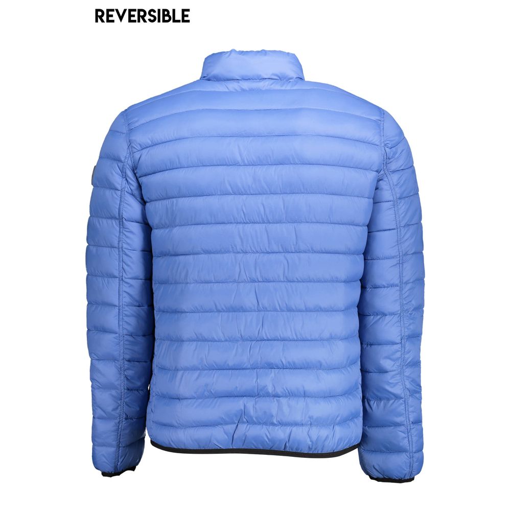 Blue Nylon Jackets & Coat U.S. POLO ASSN.