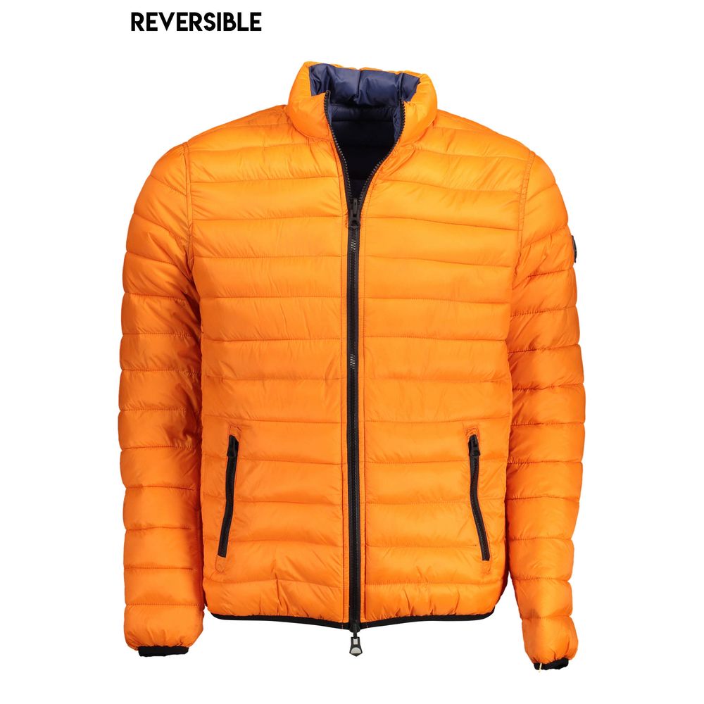 Orange Nylon Jackets & Coat U.S. POLO ASSN.