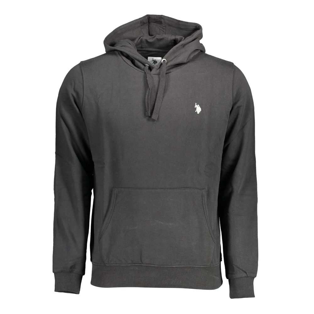 Black Cotton Men Sweater U.S. POLO ASSN.