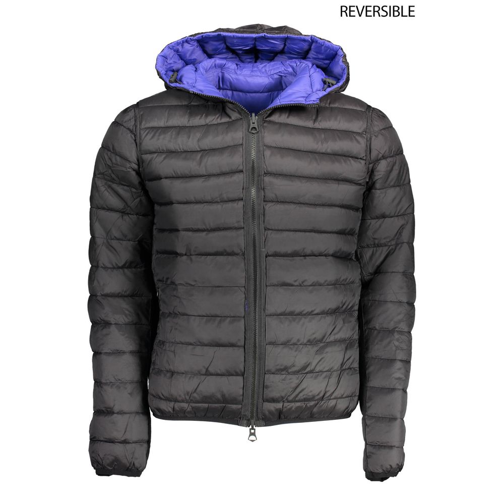 Blue Nylon Jackets & Coat U.S. POLO ASSN.