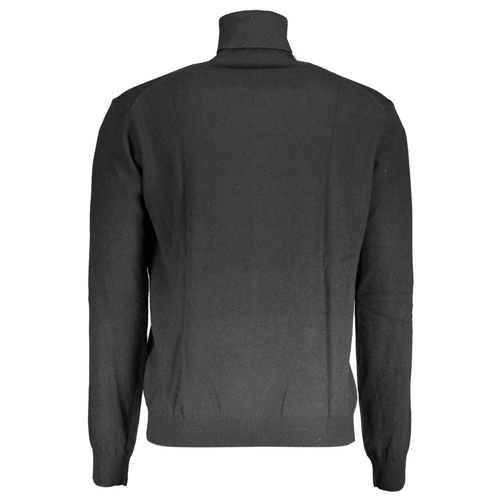 Black Wool Sweater La Martina