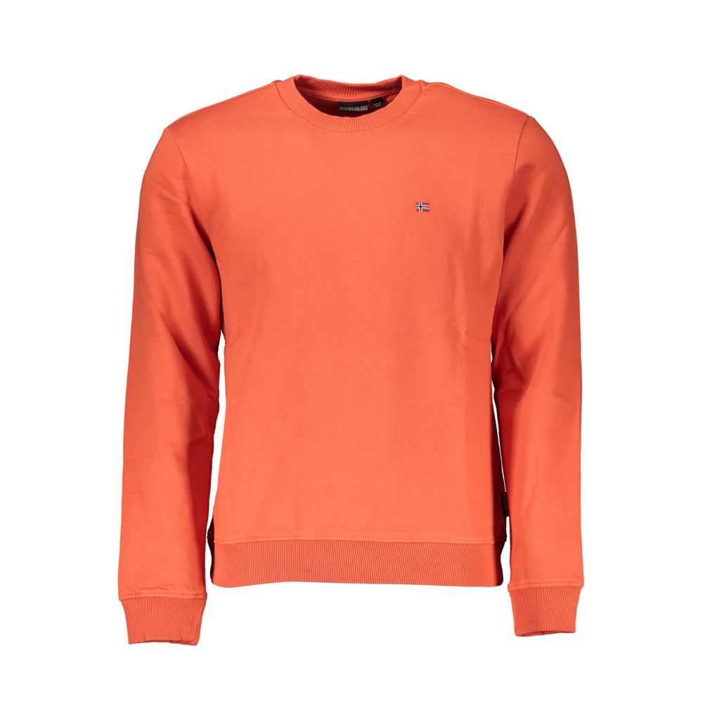 Red Cotton Sweatshirt Napapijri