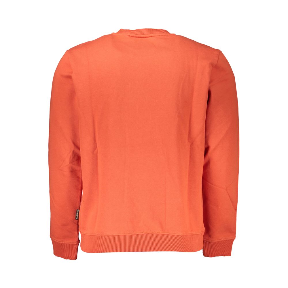 Red Cotton Sweatshirt Napapijri