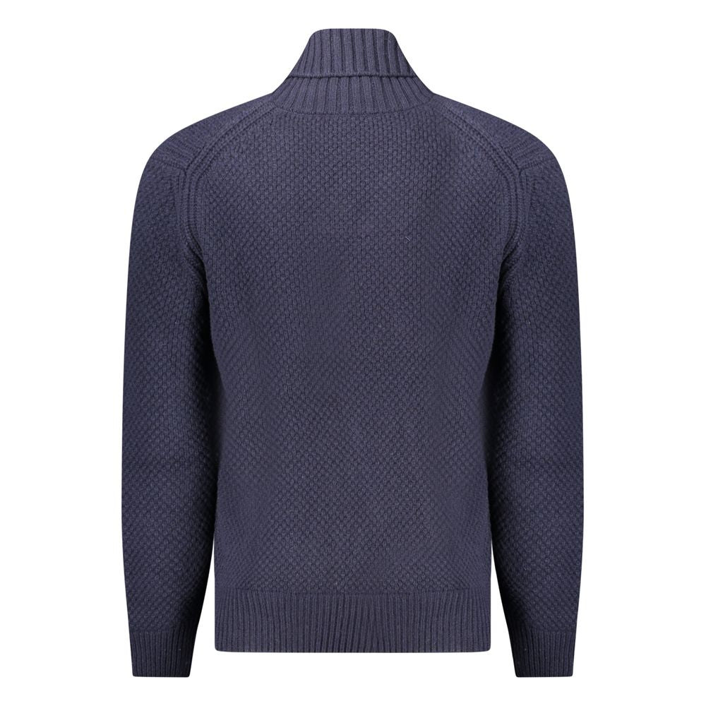 Blue Wool Sweater Hugo Boss