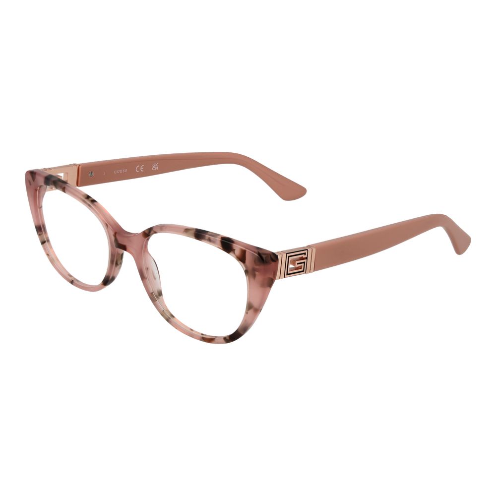 Pink Women Glasses Frame Guess