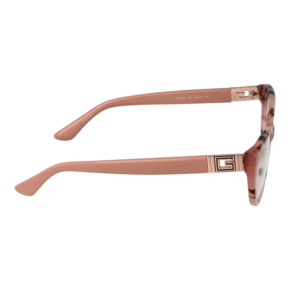 Pink Women Glasses Frame Guess