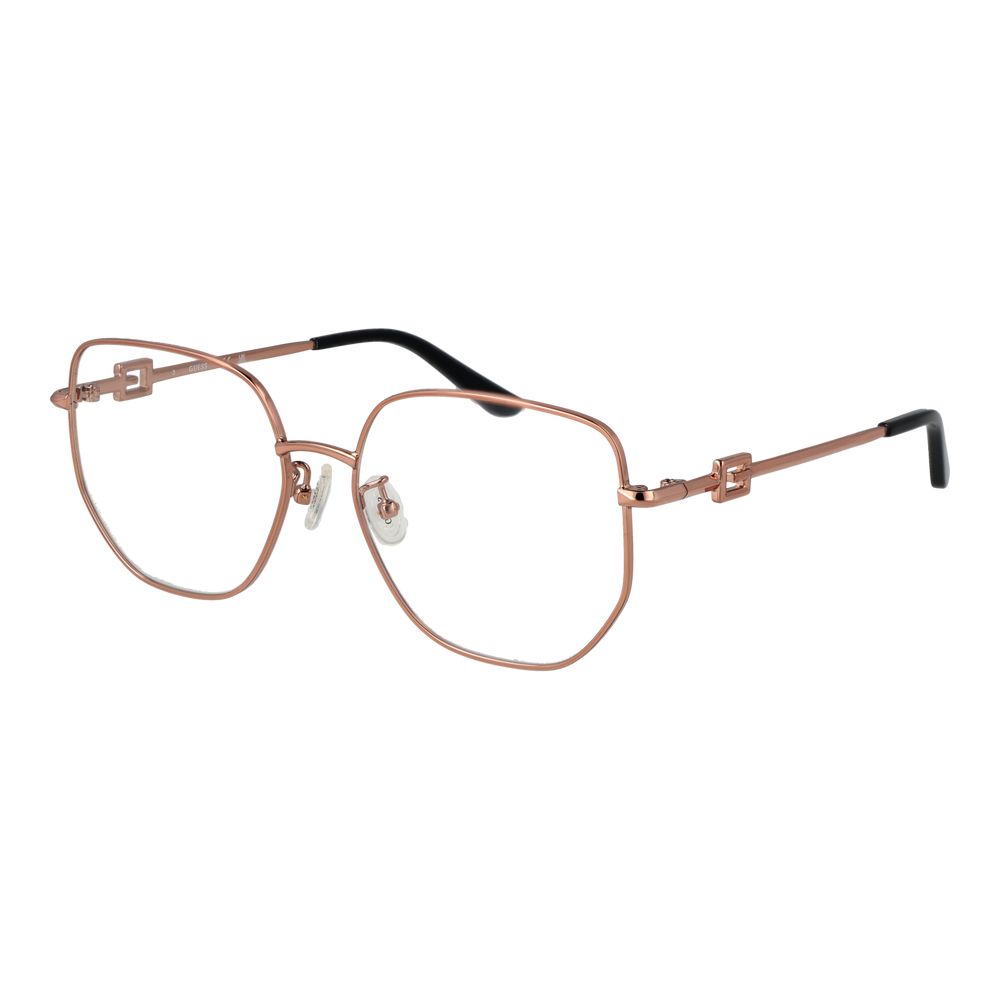 Rose Gold Women Glasses Frame Guess