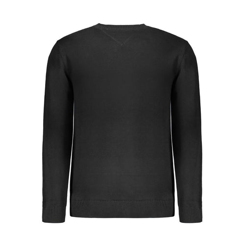 Black Cotton Sweater Tommy Hilfiger