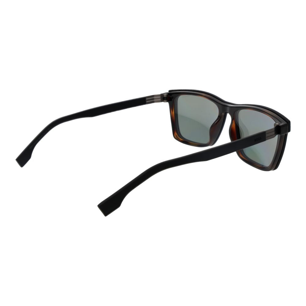 Brown Men Glasses Frame Hugo Boss