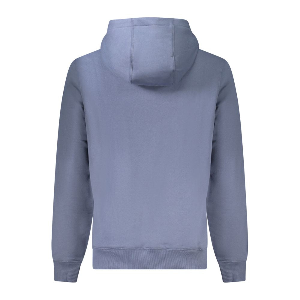 Blue Cotton Men Sweater Tommy Hilfiger