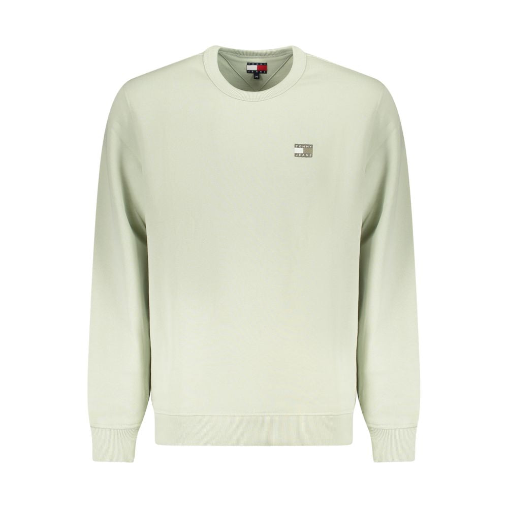 Green Cotton Men Sweater Tommy Hilfiger