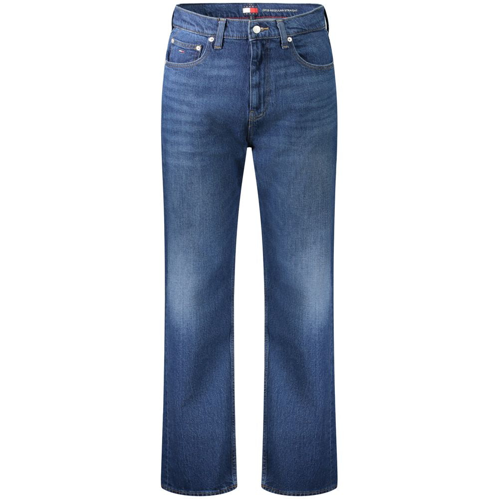 Blue Cotton Men Jeans Tommy Hilfiger