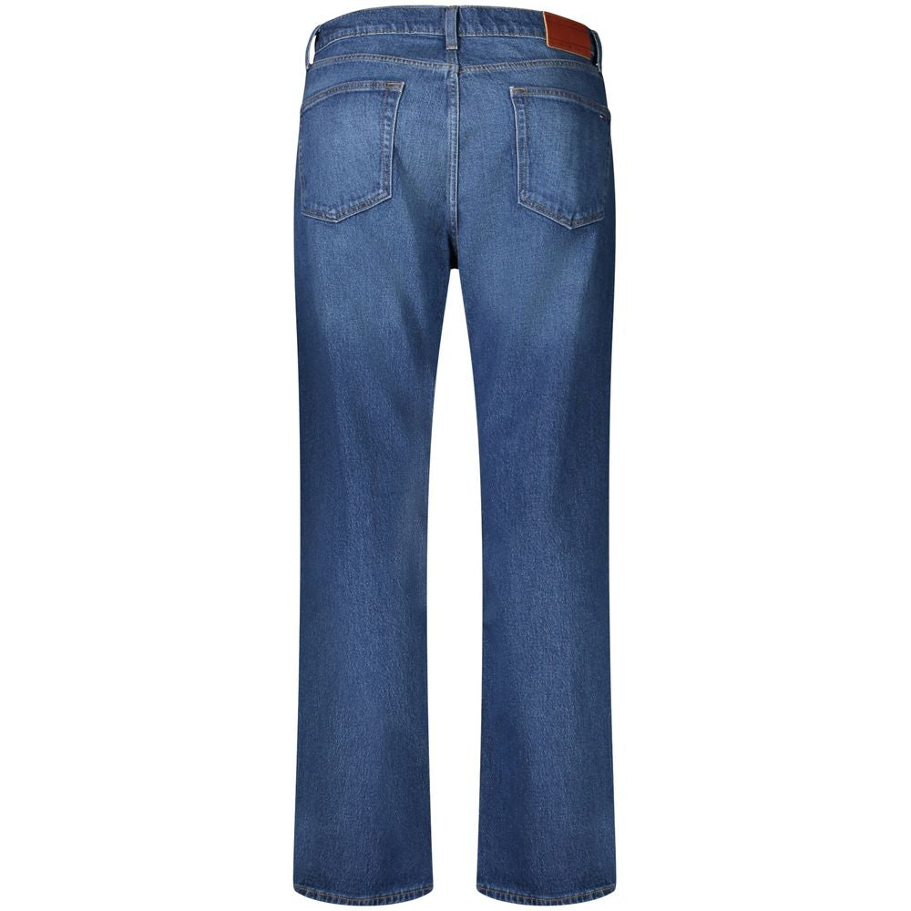 Blue Cotton Men Jeans Tommy Hilfiger