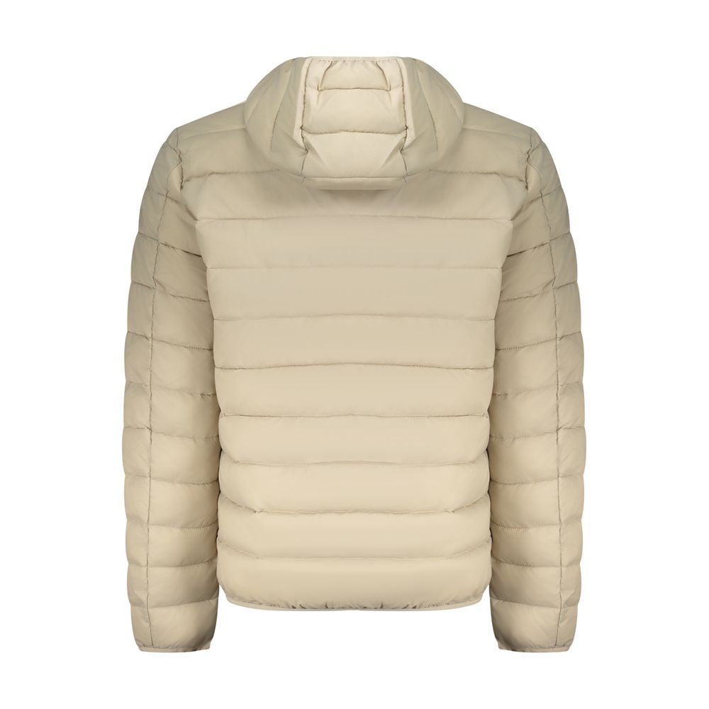 Beige Polyamide Men Jacket Norway 1963