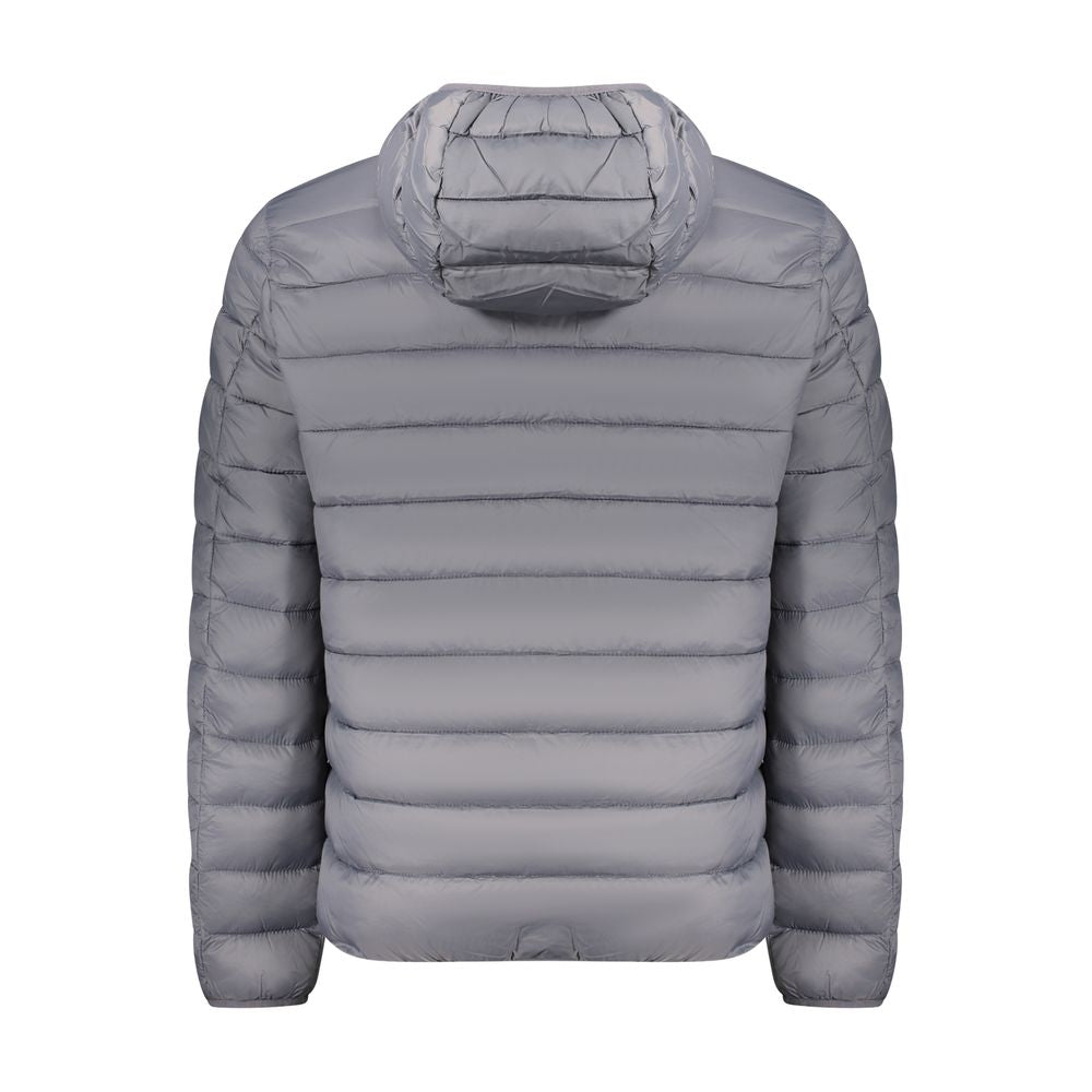 Gray Polyamide Men Jacket Norway 1963