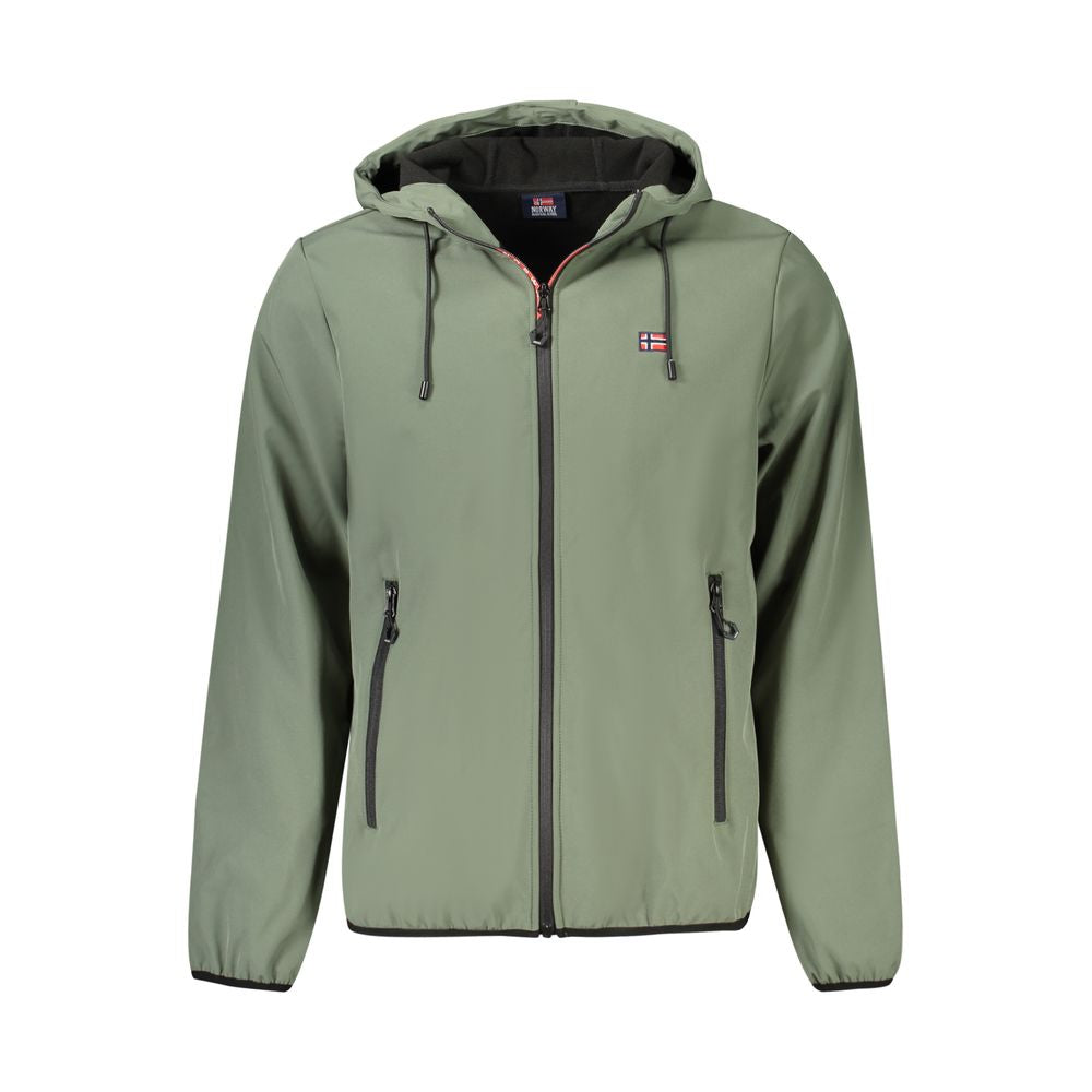 Green Polyester Men Jacket Norway 1963