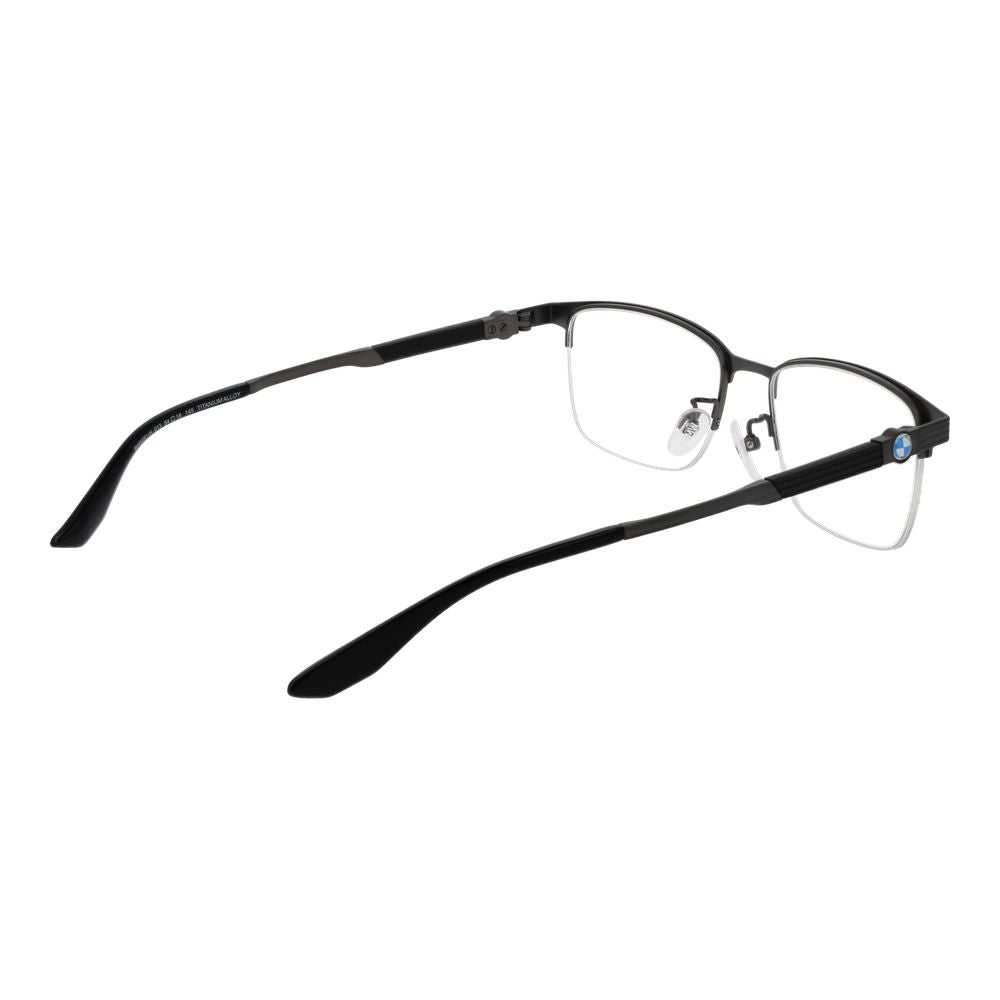 Gray Men Glasses Frame BMW