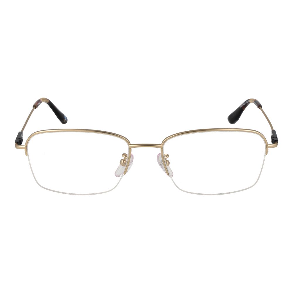 Gold Men Glasses Frame BMW