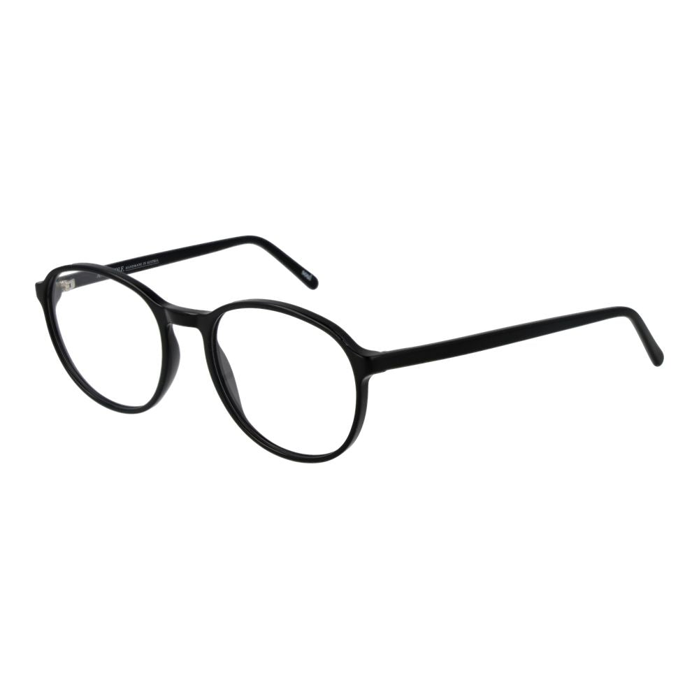 Black Unisex Glasses Frame Andy Wolf