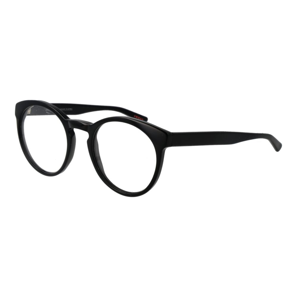 Black Unisex Glasses Frame Andy Wolf