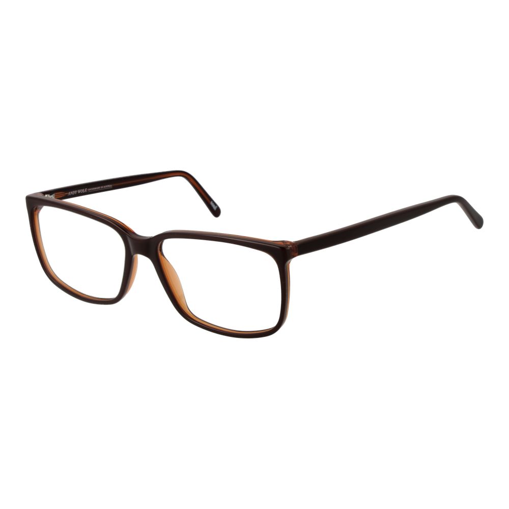 Brown Unisex Glasses Frame Andy Wolf