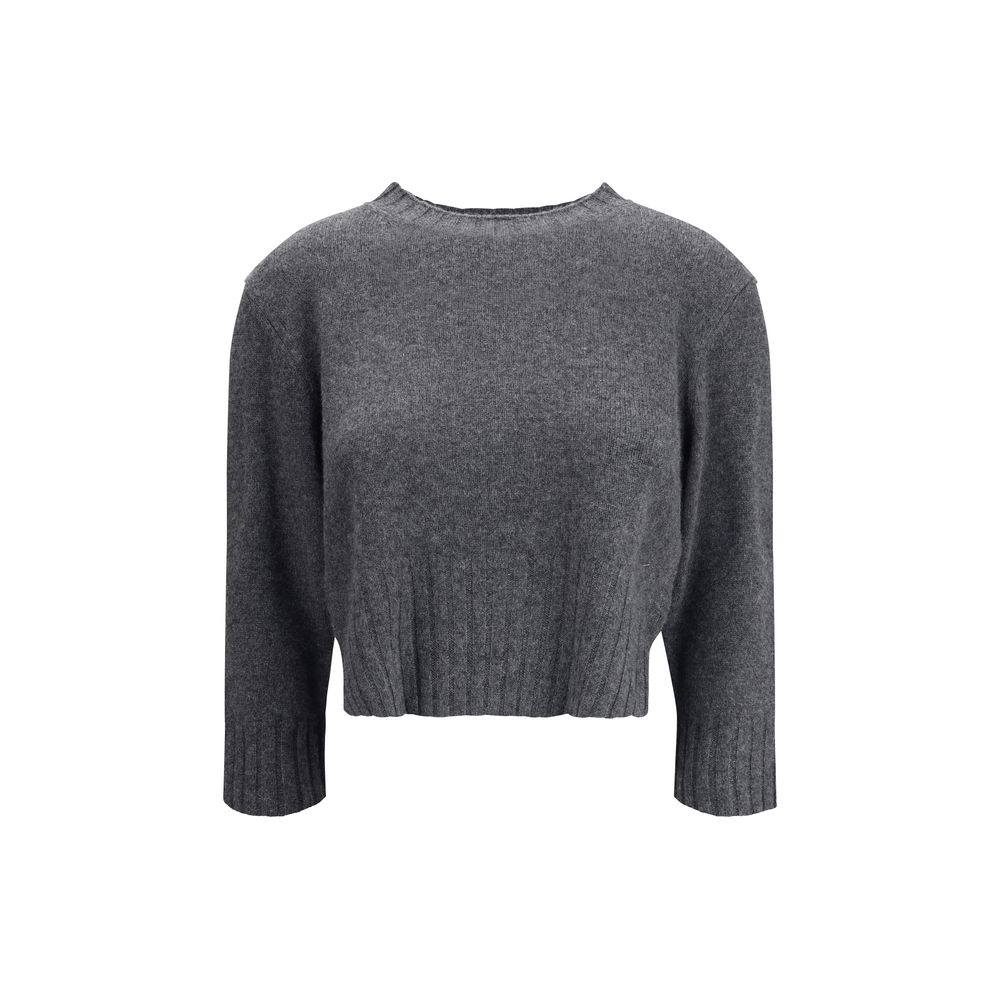 Cashmere Crop Sweater Loulou De Saison