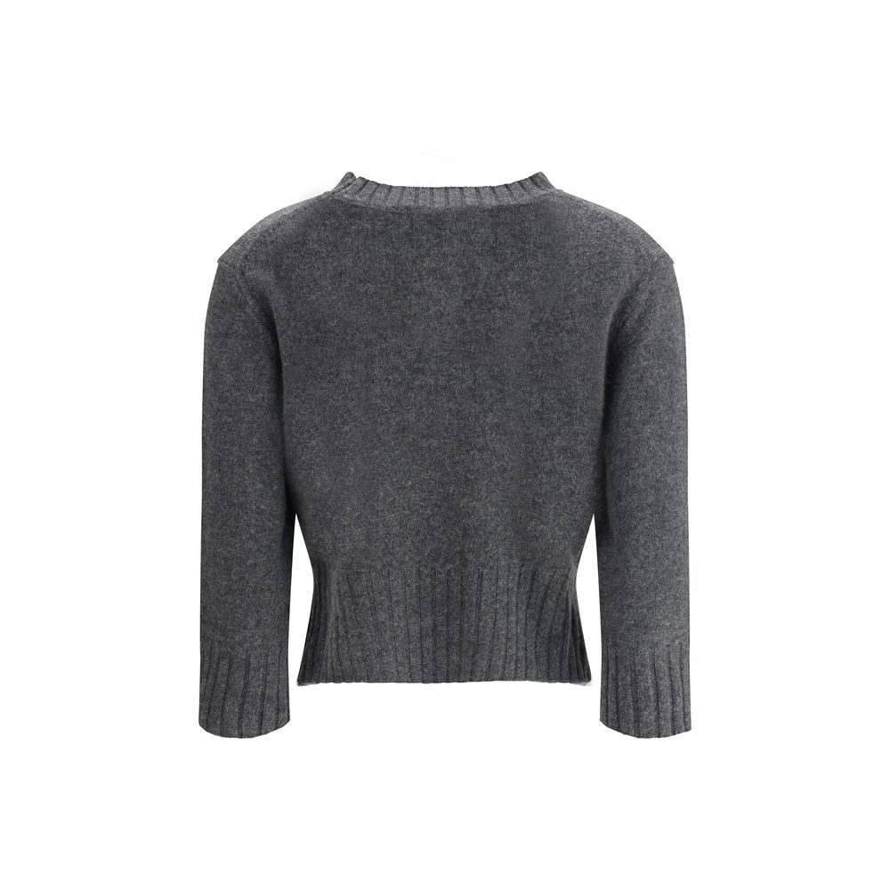 Cashmere Crop Sweater Loulou De Saison