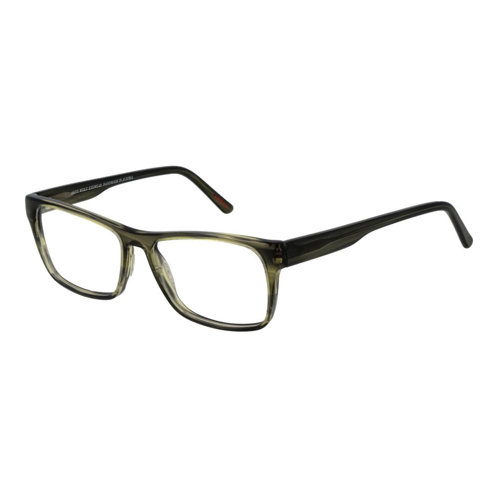Green Unisex Glasses Frame Andy Wolf