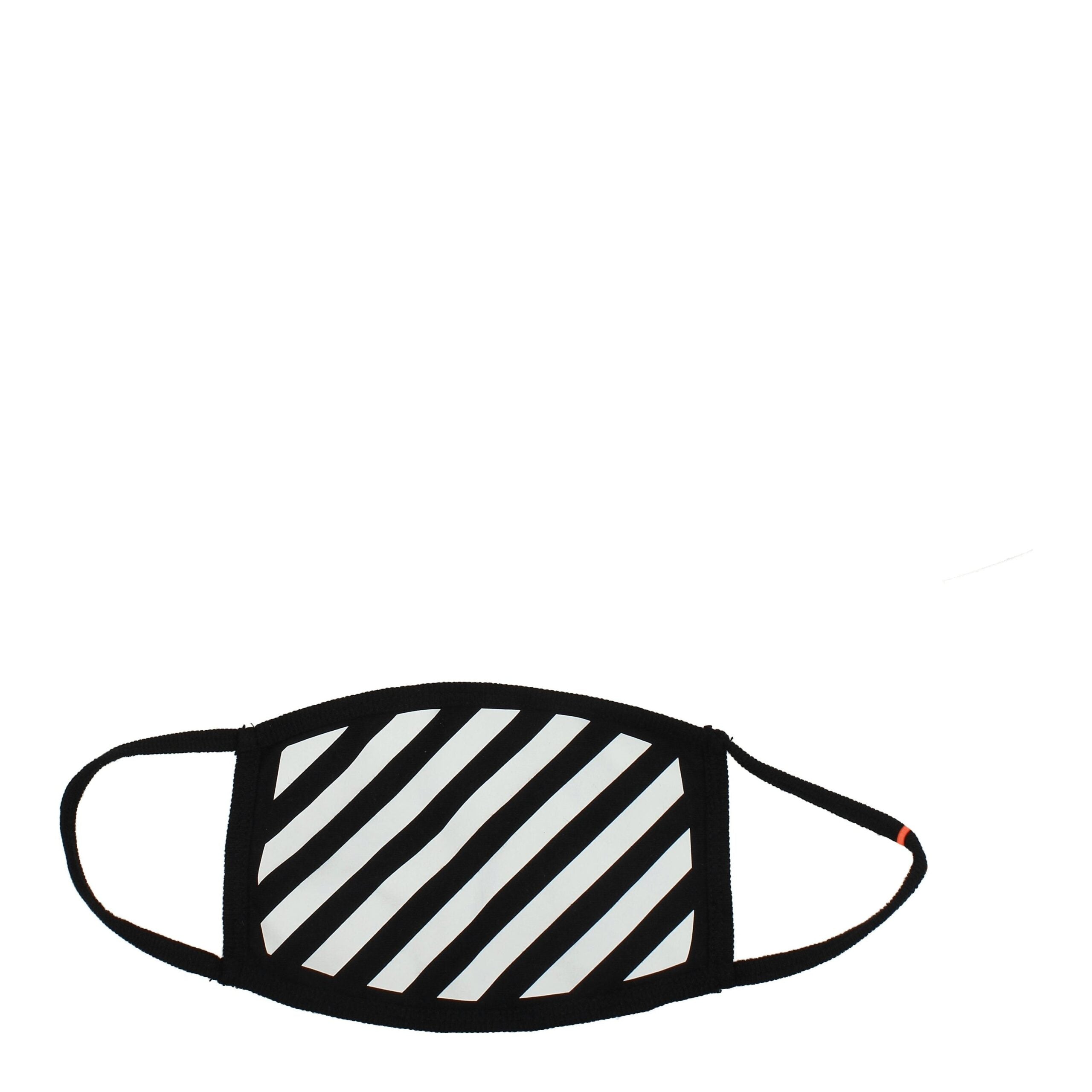 Black Cotton Facemasks Off-White