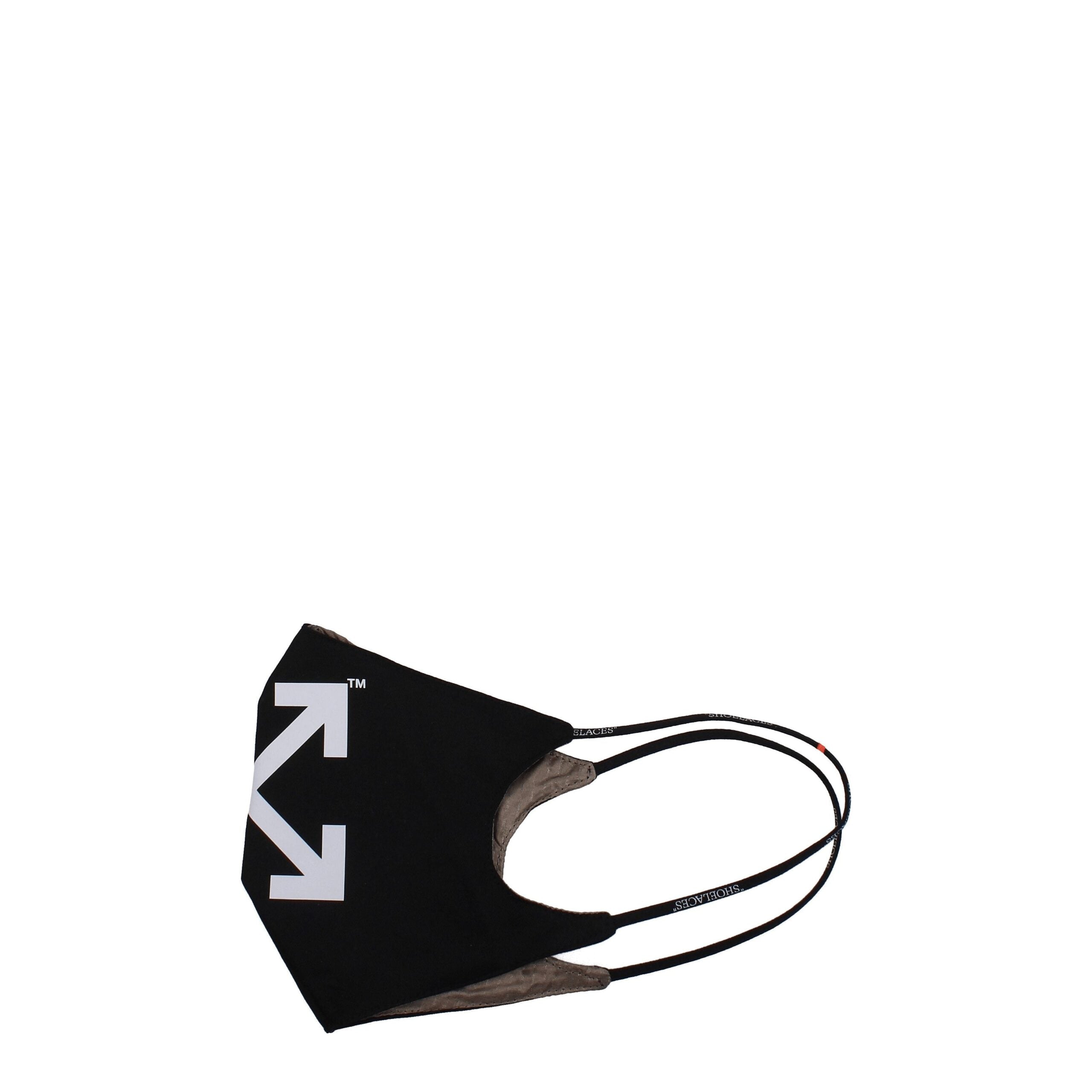 Black Cotton Facemasks Off-White