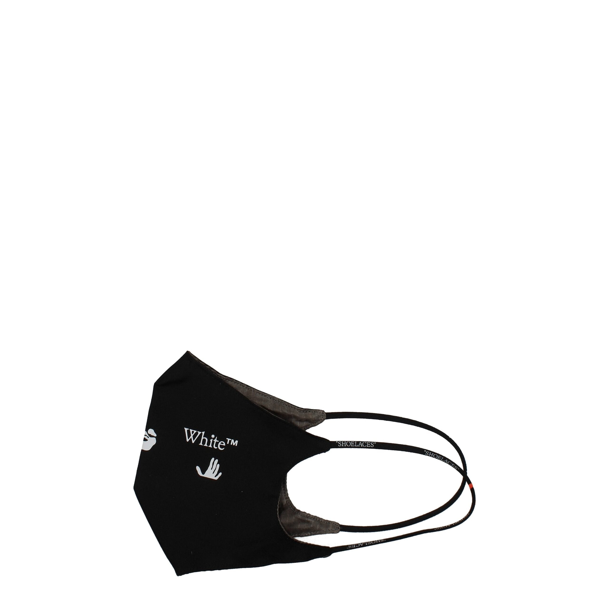 Black Cotton Facemasks Off-White