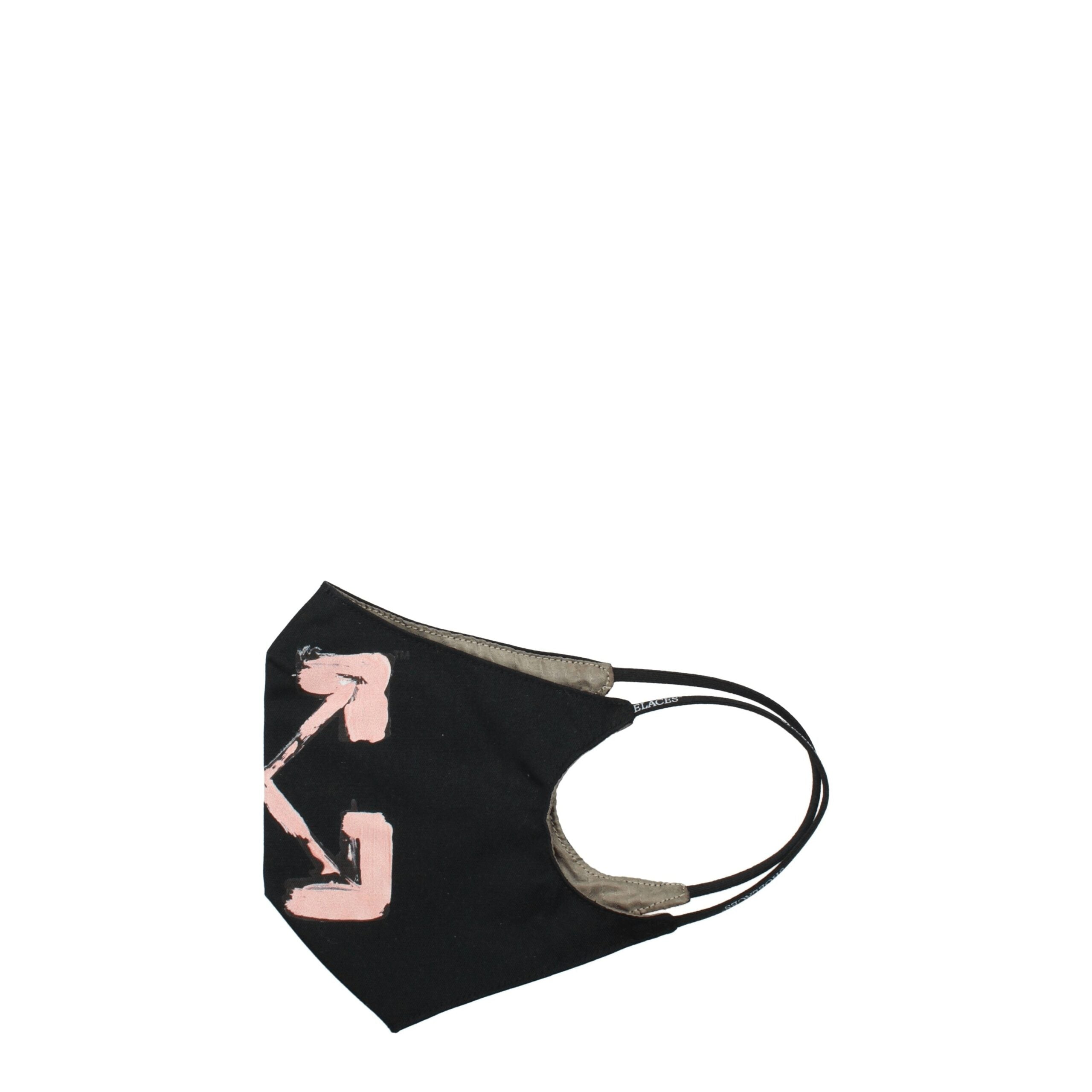 Black Cotton Facemasks Off-White