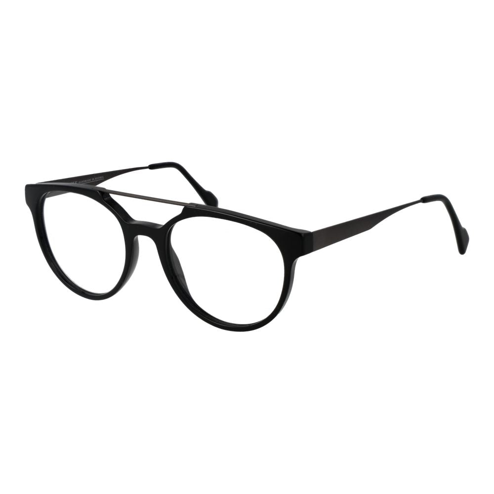 Black Unisex Glasses Frame Andy Wolf