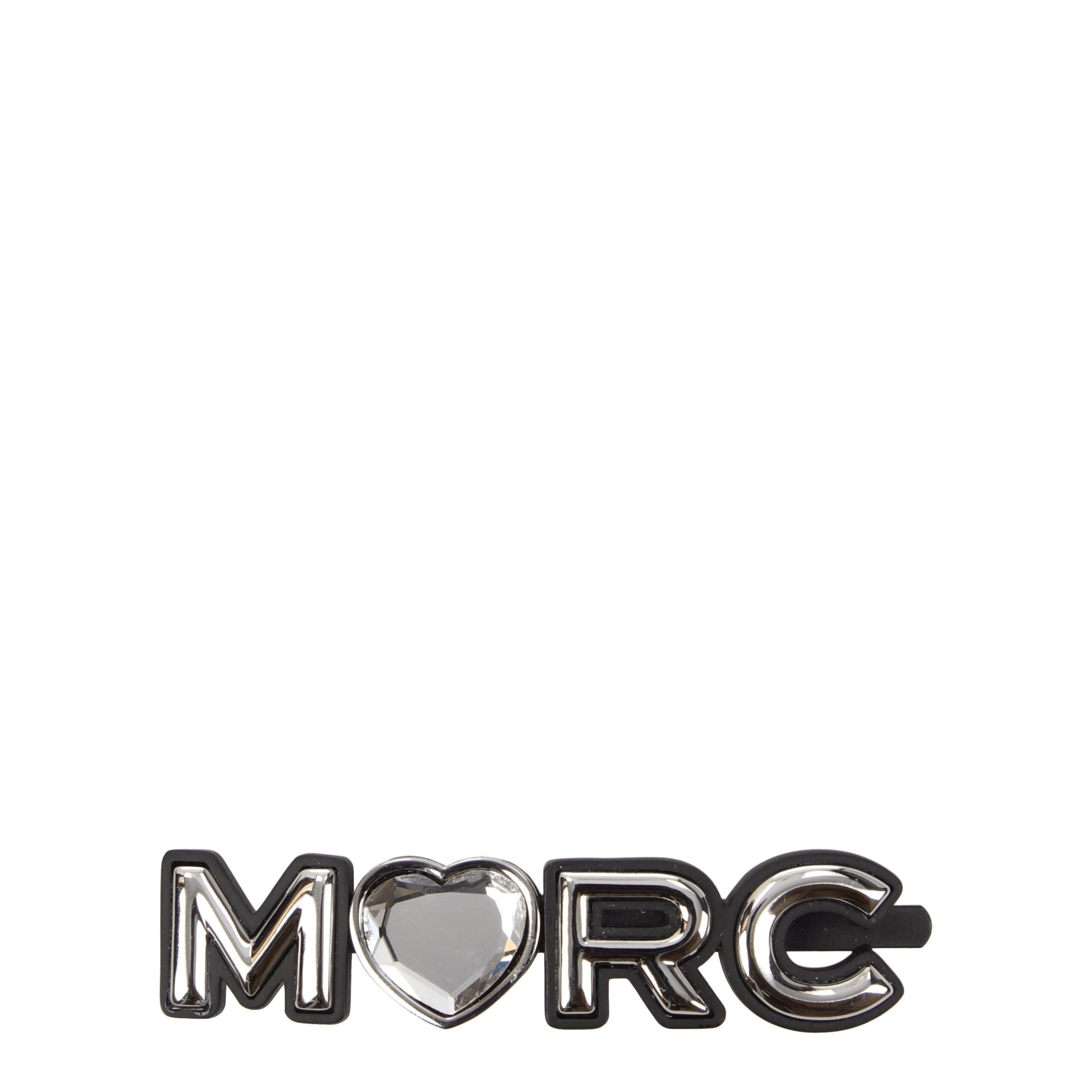 Gray Brass Hair Clips Marc Jacobs