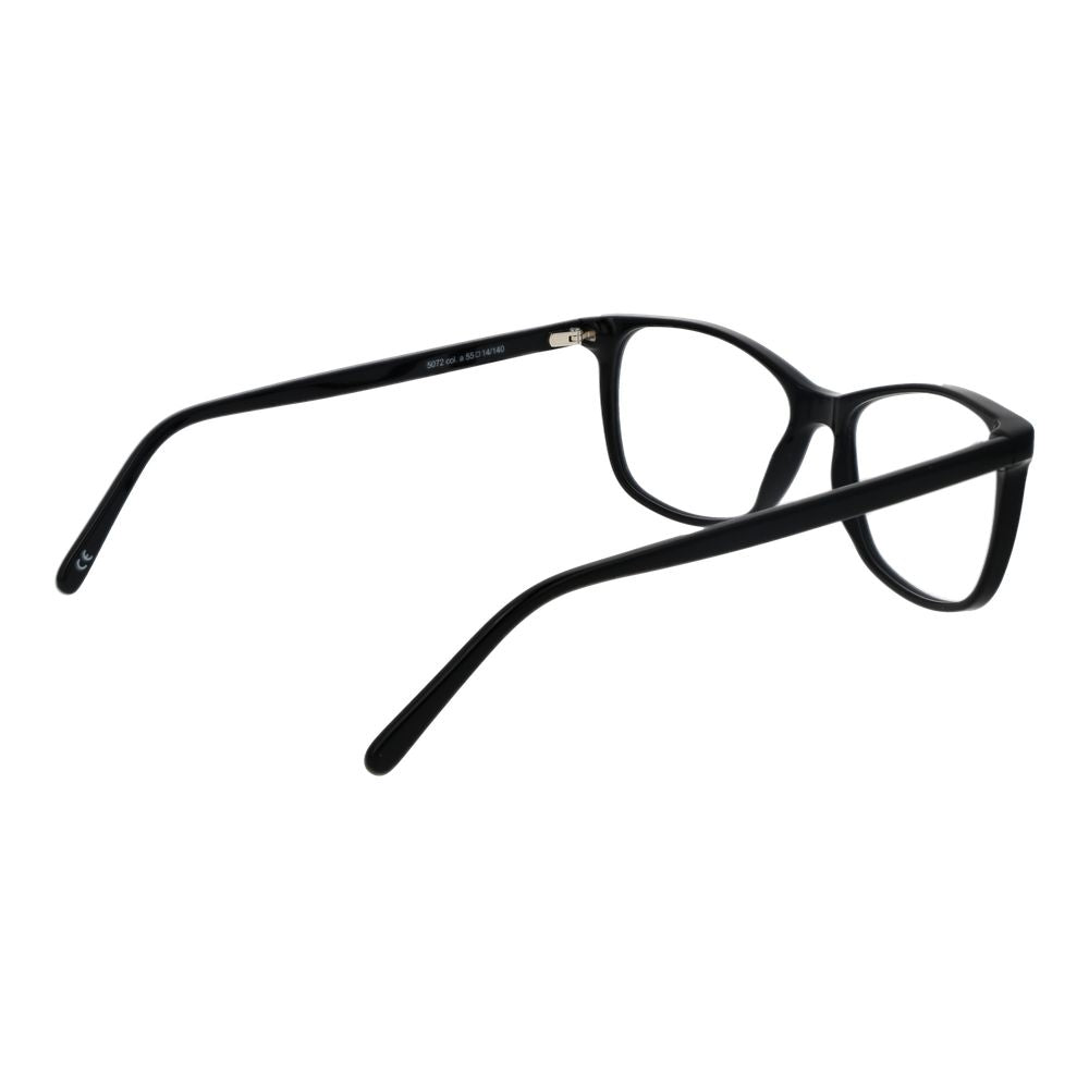 Black Unisex Glasses Frame Andy Wolf