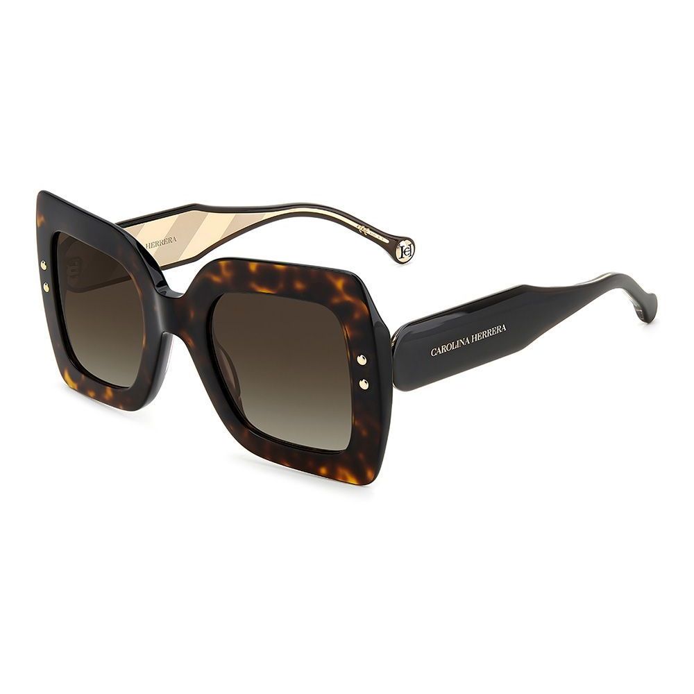 Brown Acetate Sunglasses Carolina Herrera